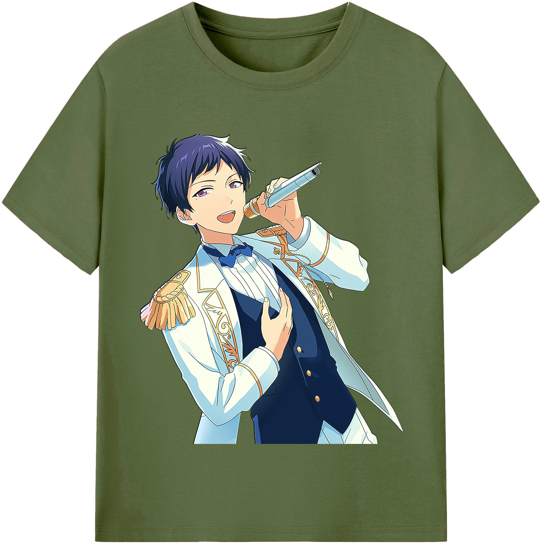 （画像用） あんさんぶるスターズ! Ensemble Stars 綿100％半袖Tシャツ（フロントプリント）
